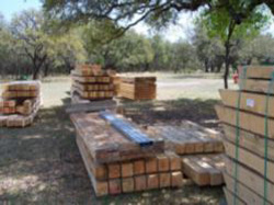 Lumber materials in Texas